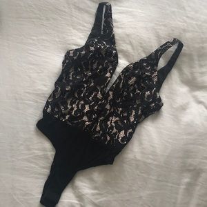 Bardot Lace Body Suit